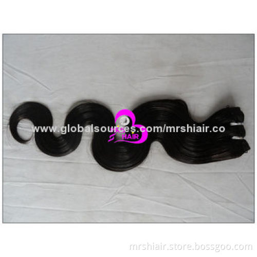20-inch Natural Color Body Wave Brazilian Hair Swift Extension